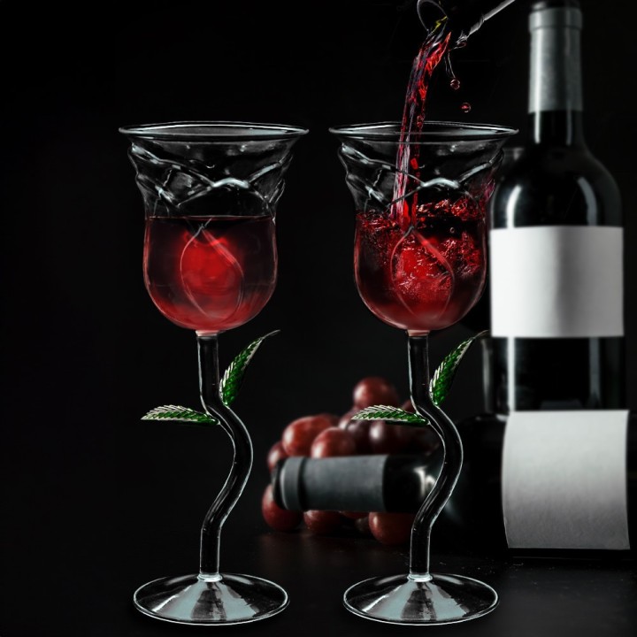 Bicchieri Rosa (set da 2)