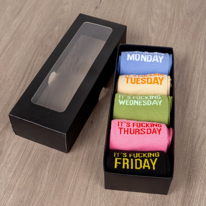 Set calze Fucking Week