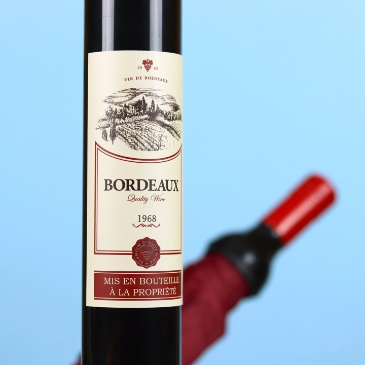 Ombrellino bottiglia di vino