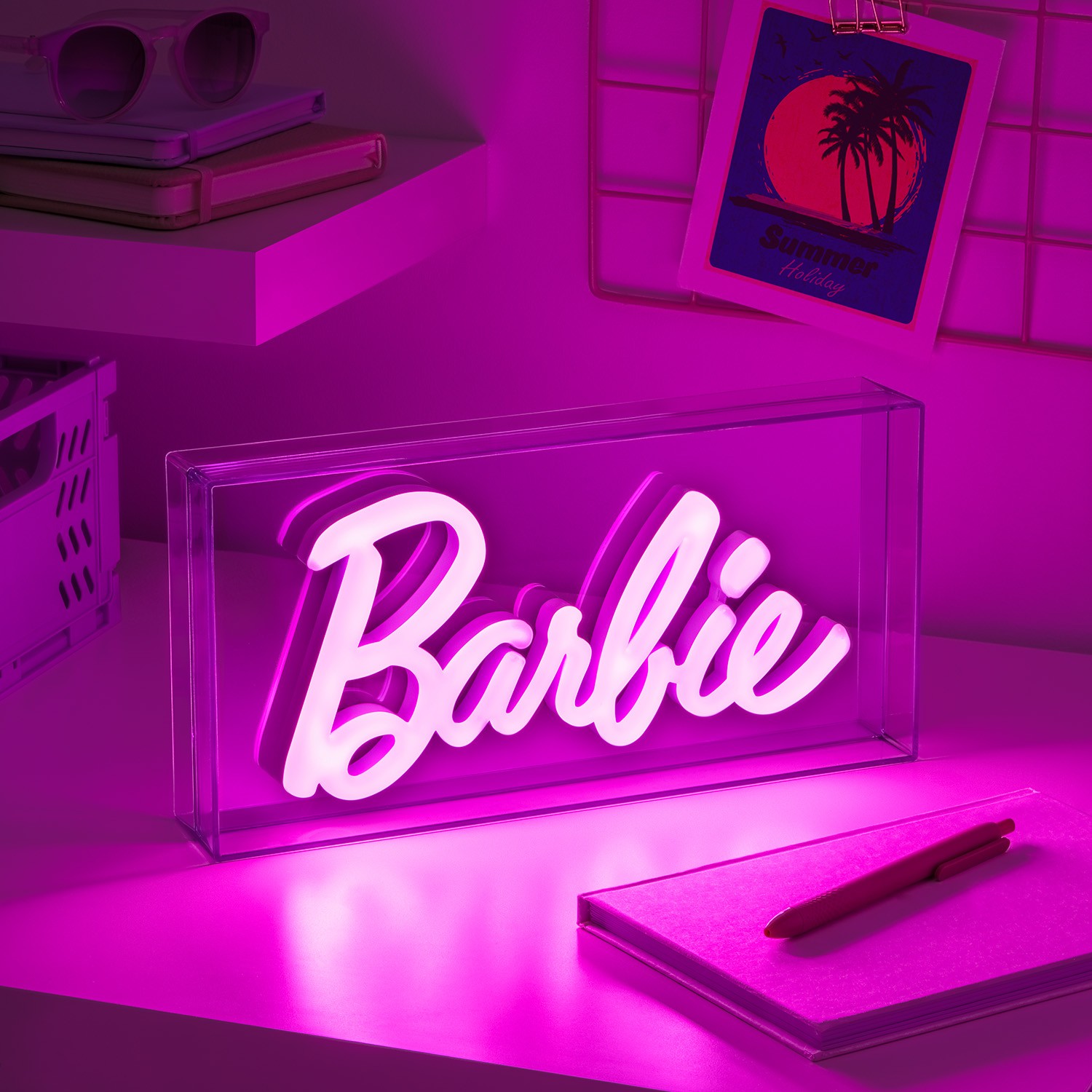 Luce stile Neon Barbie