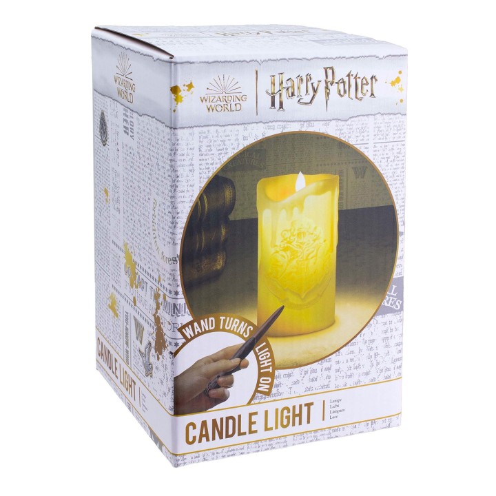 Candela LED di Harry Potter con bacchetta