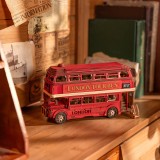 Bus londinese a due piani da montare
