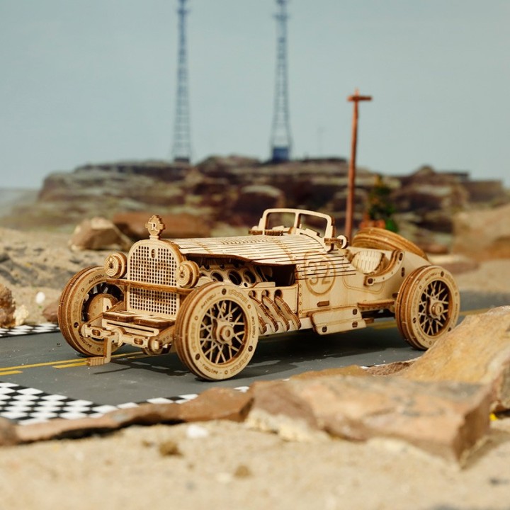 Macchina da montare Grand-Prix retrò