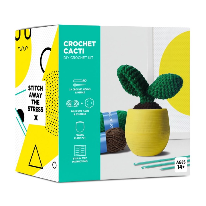 Kit per pianta all'uncinetto