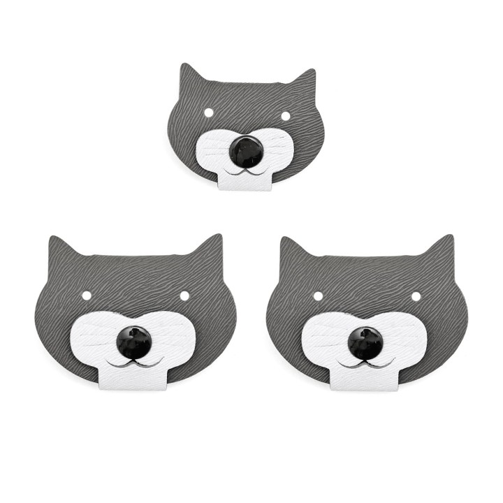 Clip per cavi Gatti (set da 3)