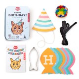 Kit per compleanno Gatto