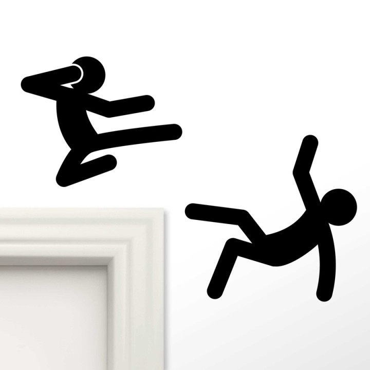 Action Stickers - Stickmen