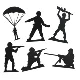 Action Stickers - Soldiers
