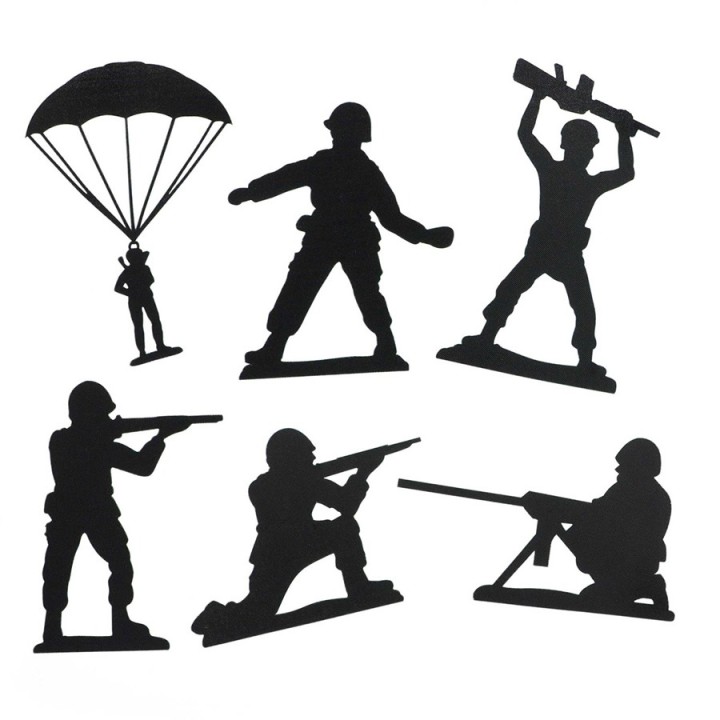 Action Stickers - Soldiers