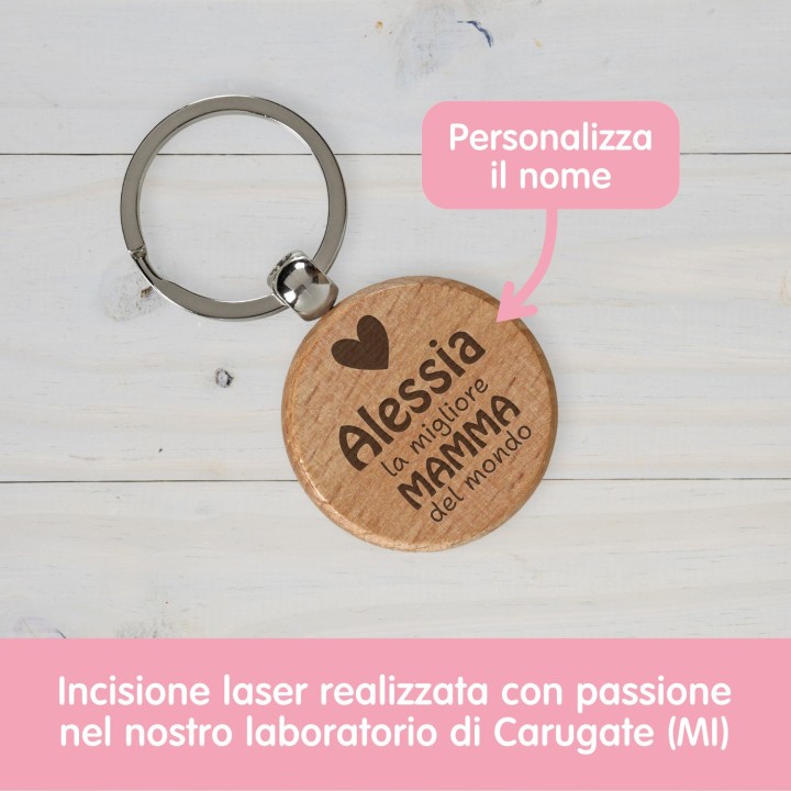 Portachiavi personalizzato migliore Mamma