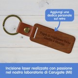 Portachiavi personalizzato Migliore papà