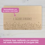 Tagliere personalizzato Prato fiorito