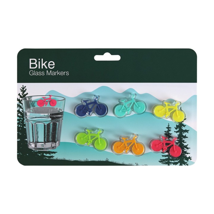 Biciclette segna bicchieri
