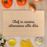 Tagliere personalizzato con frase