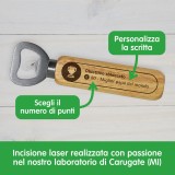 Apribottiglie personalizzato Obiettivo sbloccato