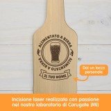 Tagliere personalizzato Alimentato a birra