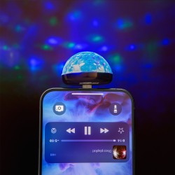 Luce da discoteca per smartphone