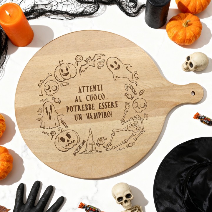 Tagliere personalizzato di Halloween