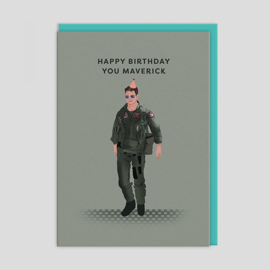 Biglietto di auguri di compleanno Maverick