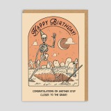 Biglietto di auguri Cimitero