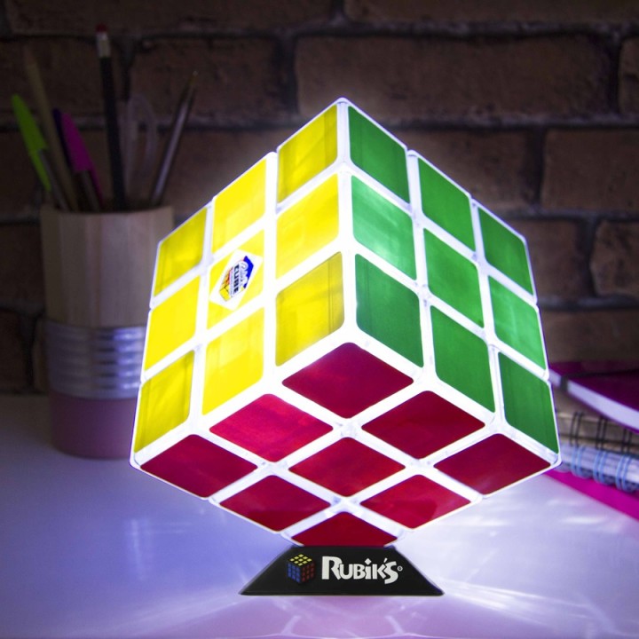 Lampada Cubo di Rubik