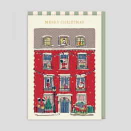 Biglietto di auguri Casa di Natale