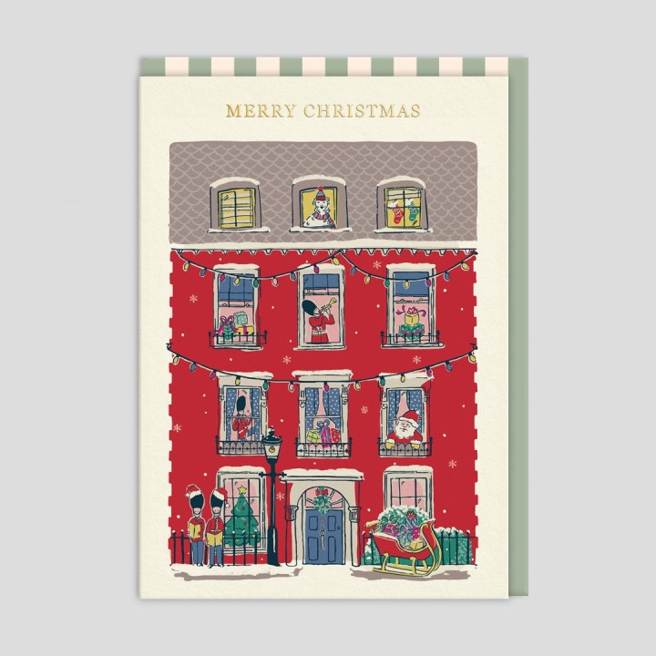 Biglietto di auguri Casa di Natale