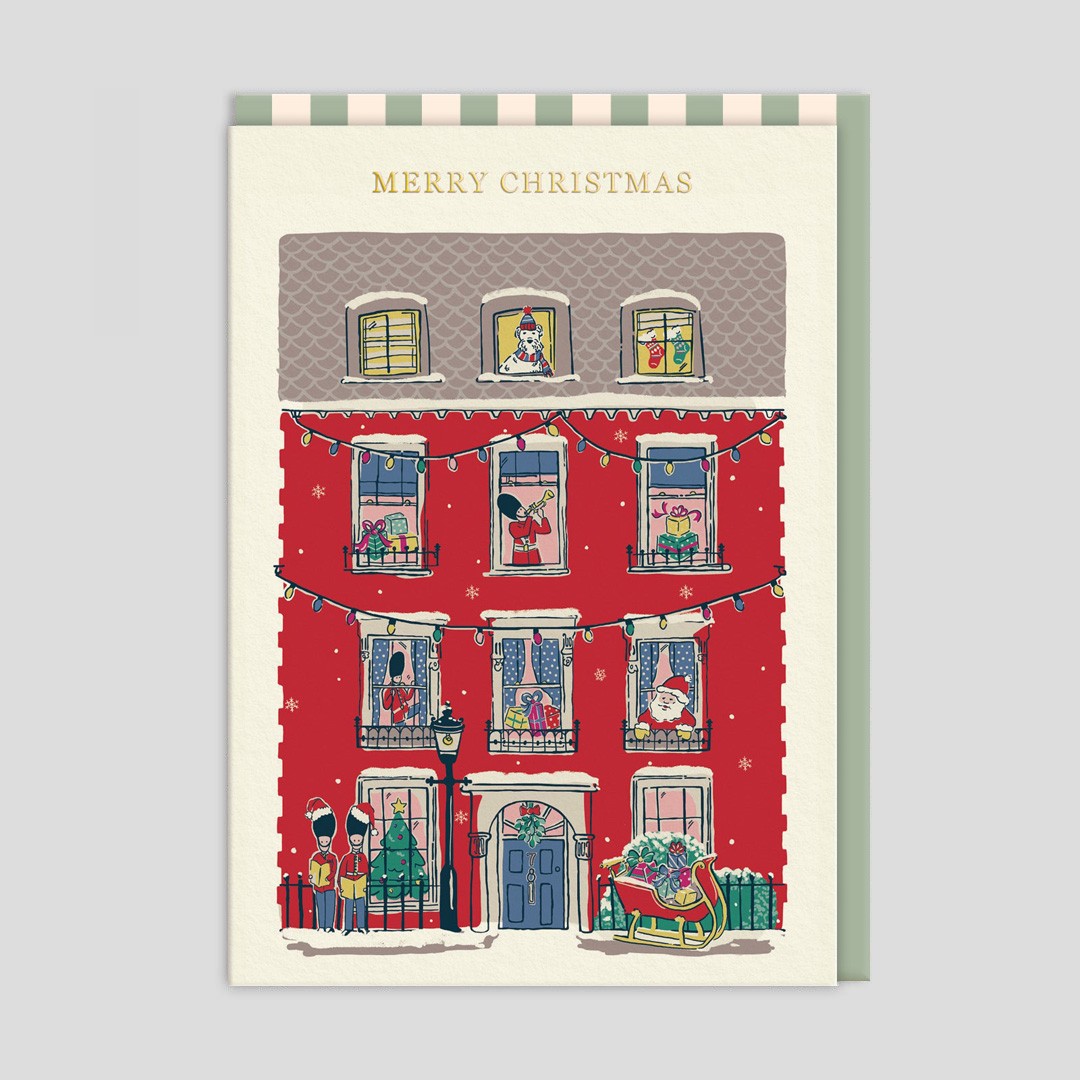 Biglietto di auguri Casa di Natale