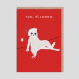 Biglietto di auguri Relax, è Natale