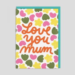 Biglietto di auguri Love you Mum