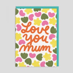 Biglietto di auguri Love you Mum