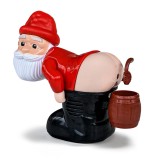 Babbo Natale spara bolle