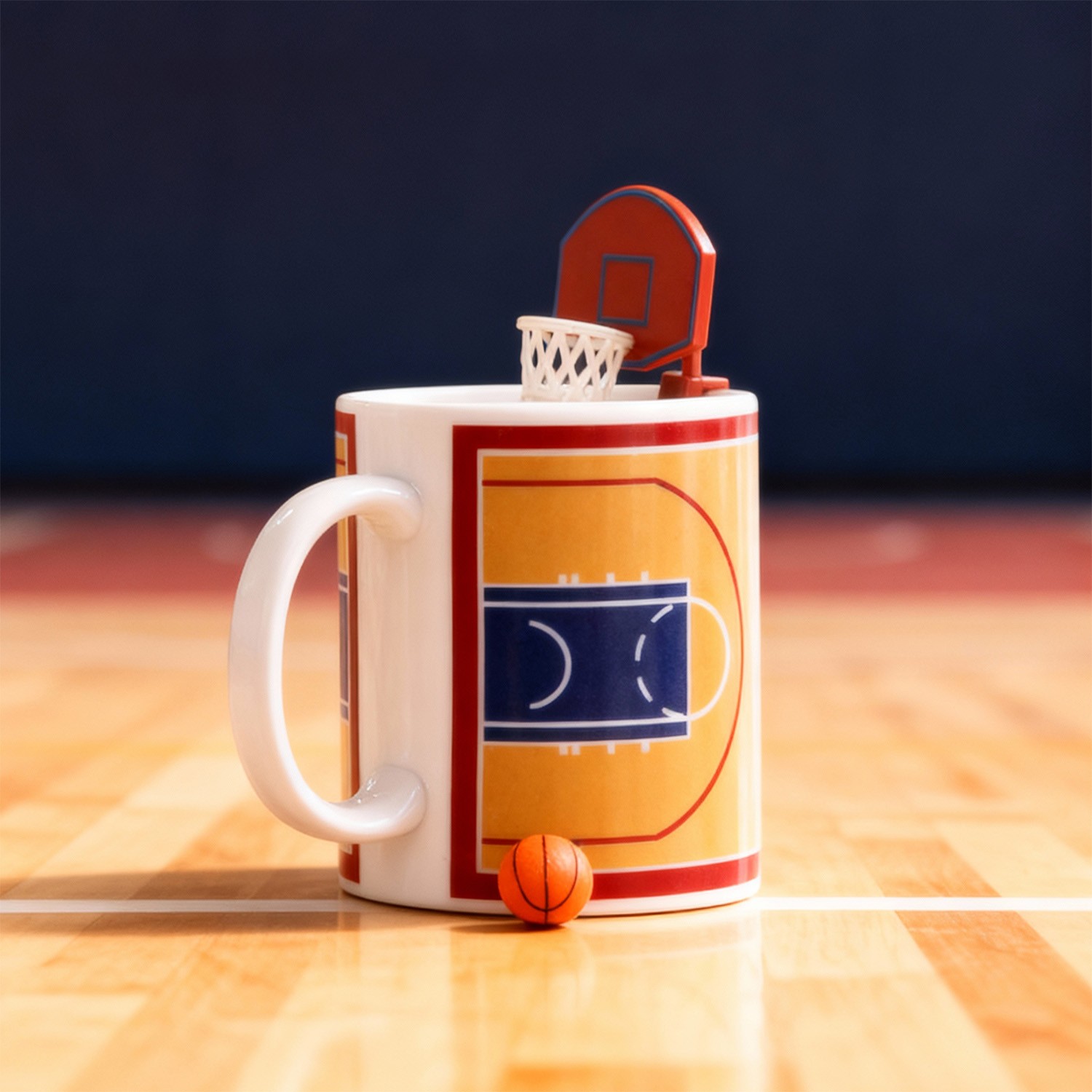 Mug Basket con canestro