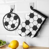 Guanti da forno e presina da Calcio