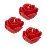 Candele a forma di rosa