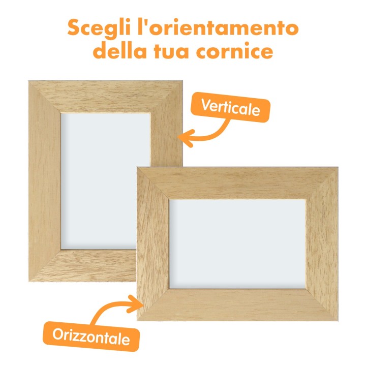 Cornice personalizzata Impronta