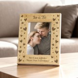 Cornice personalizzata per coppie - Cuori