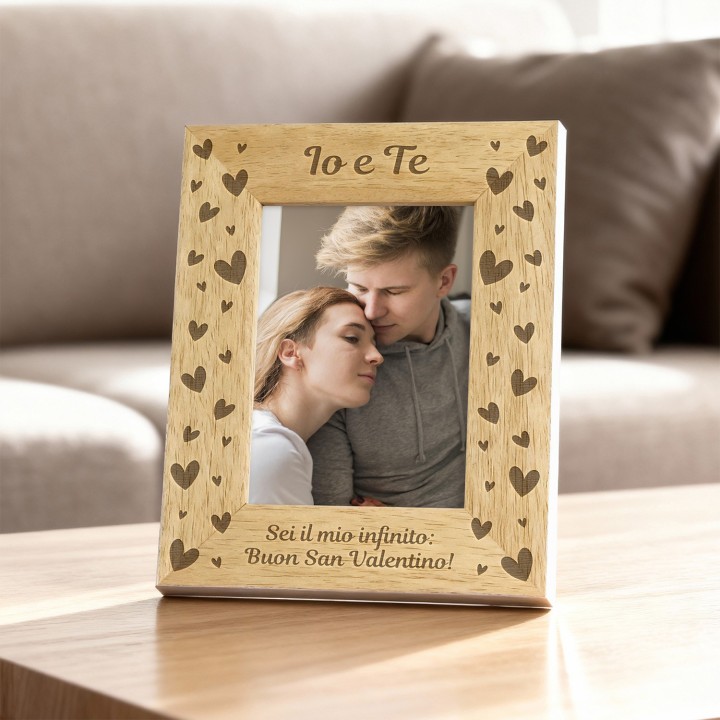 Cornice personalizzata per coppie - Cuori