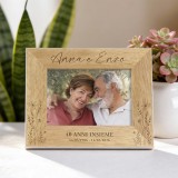 Cornice personalizzata per coppie - Fiori