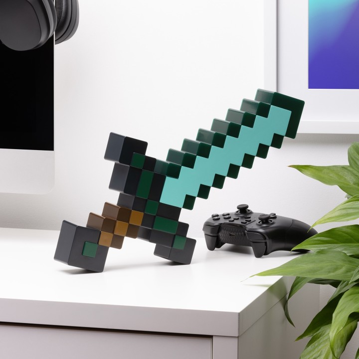 Lampada spada di Minecraft