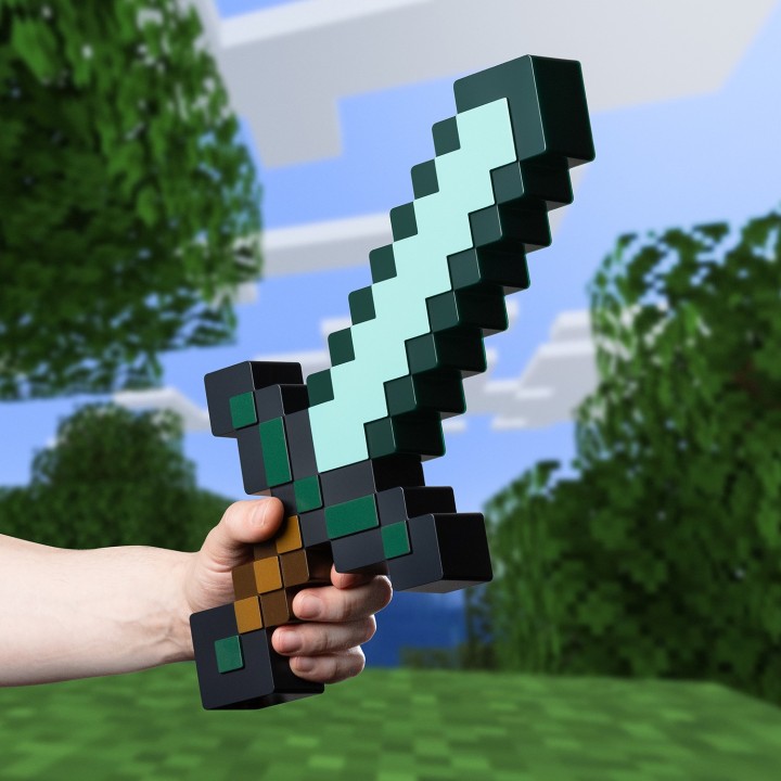 Lampada spada di Minecraft