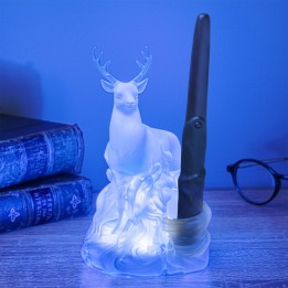 Lampada Patronus con bacchetta magica
