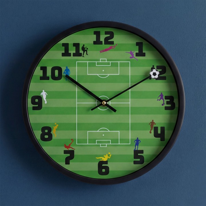 Orologio da parete Calcio