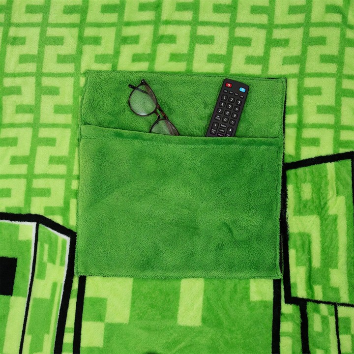 Cuscino con coperta Creeper