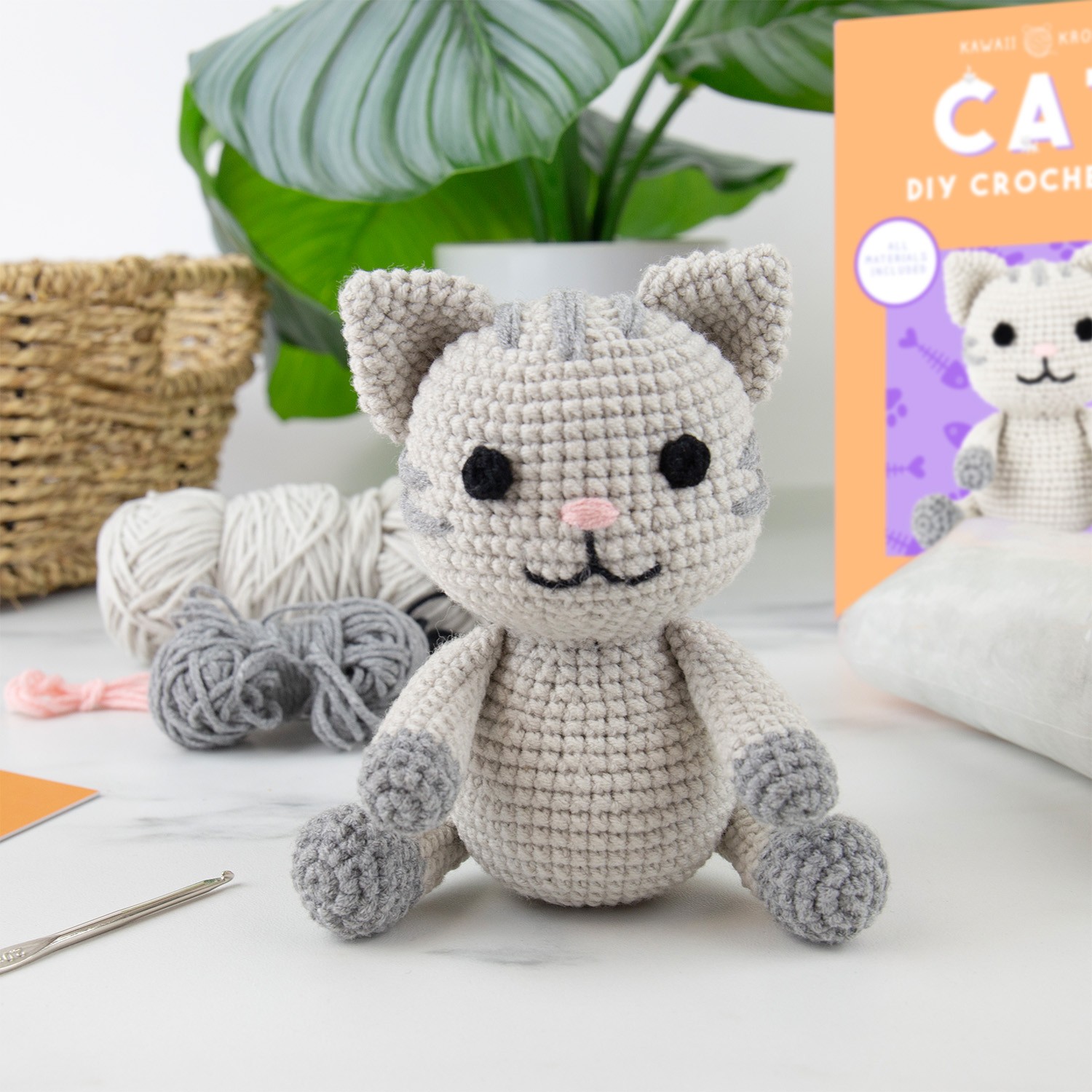 Kit per uncinetto Gatto