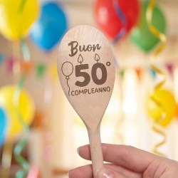 Cucchiaio personalizzato Buon compleanno