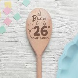 Cucchiaio personalizzato Buon compleanno