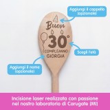 Cucchiaio personalizzato Buon compleanno
