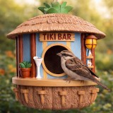 Casetta per uccelli Tiki