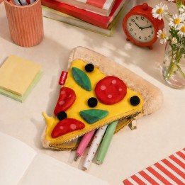 Astuccio Pizza di peluche